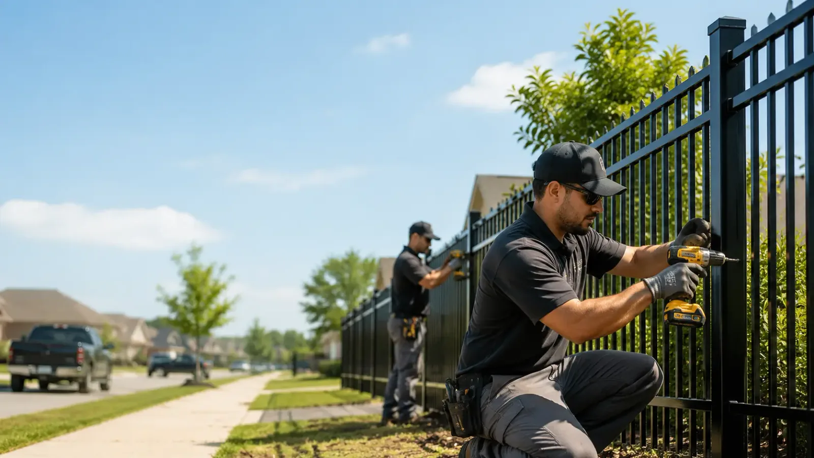 Metal Fence Installation in Clinton, WA